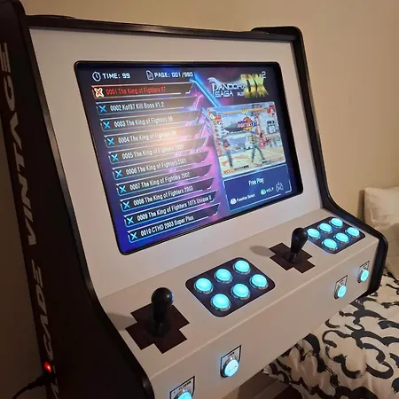 Lujo Centro Parking Wifi Maquina Arcade شقة *